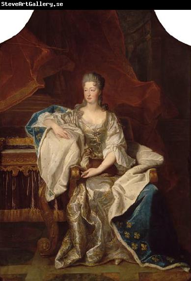 Hyacinthe Rigaud Portrait of Marie Anne de Bourbon